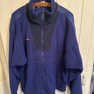 Columbia Men's large Blue Fleece zip up sweater